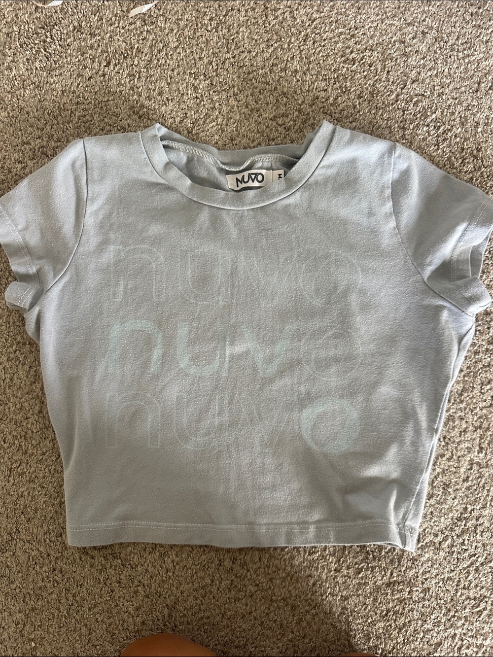 Nuvo dance cropped Tee
